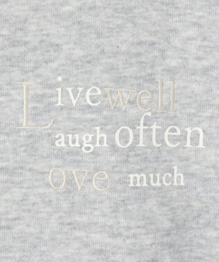 ANY ロゴスウェット ライトグレー