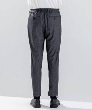 JOSEPH HOMME 新素材【ストレッチ/セットアップ対応】シルキーウールジャージー    ドロスト付テーパードパンツ / PEGG CONVERTIBLE ライトグレー系