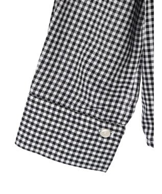 AMERICAN HOLIC イージーケア２ＷＡＹボウタイブラウス Gingham Check
