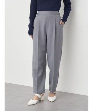 earth music&ecology テーパードパンツ Gray Mixture