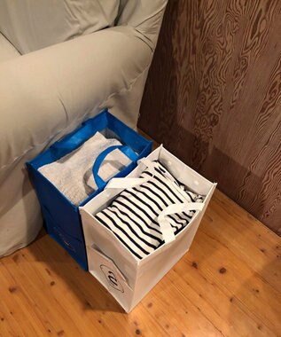 ROOTOTE 9681【3個セット：ゴミ箱・収納・エコバッグ】/ RTルー・ ガービッジ 30L 3P-C 01：トリコ3