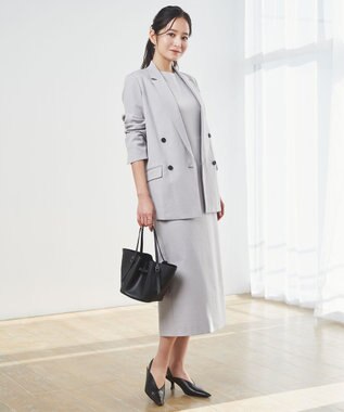 ICB 【接触冷感・UVケア・撥水・洗える】 LooseWeave ノースリーブワンピース トープ系