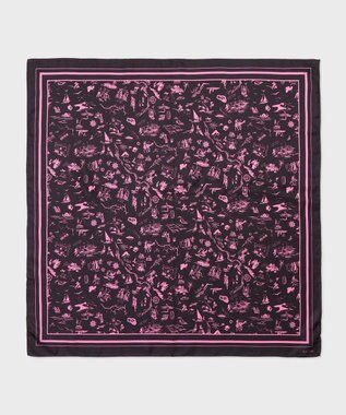 Paul Smith Travel Stories シルクスカーフ