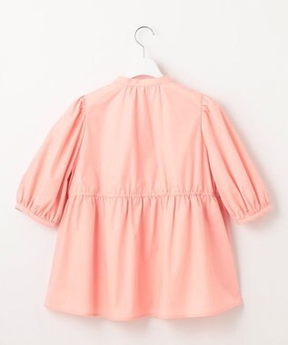 Feroux リボンギャザー ブラウス ピンク系