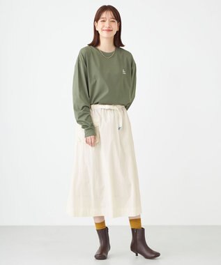 SHARE PARK LADIES 【撥水加工】マウンテンスカート アイボリー系