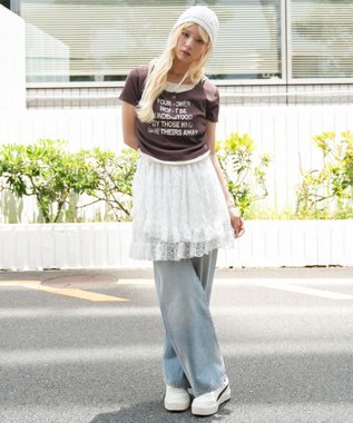 WEGO レイヤードグラフィックT 柄5