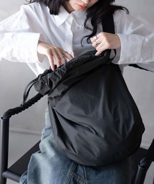 WEGO ドロストBIGショルダー スミクロ