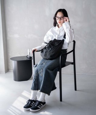 WEGO ドロストBIGショルダー スミクロ