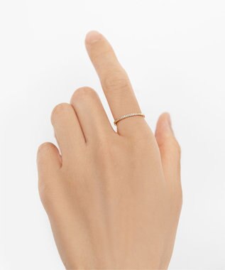 TOCCA 【WEB限定】LUCE RING K10 ダイヤモンド 指輪 ゴールド系