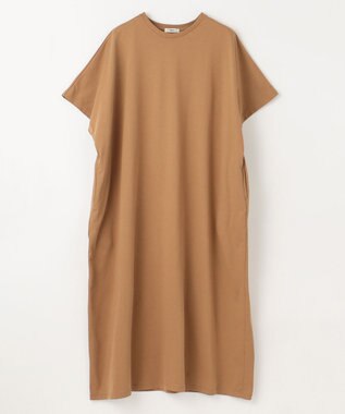 NAVE 【ReNAVE・洗える/接触冷感/UVケア】ファンクションＴ カットワンピース キャメル系
