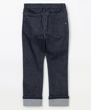 組曲 KIDS 【110-140㎝】ハートデニムニット パンツ ネイビー