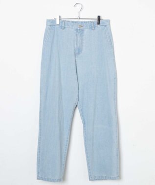 WEGO デニムイージーワイドパンツ デニム淡色