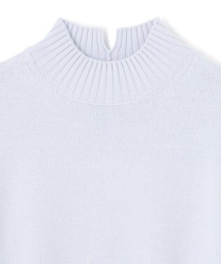 UNFILO ハイネックチュニック アイスブルー