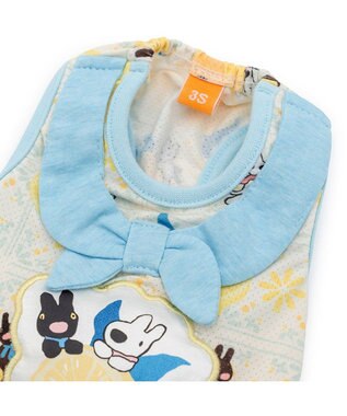 PET PARADISE リサとガスパール エコメイド シトラス タンクトップ 小型犬 ホワイト×ブルー