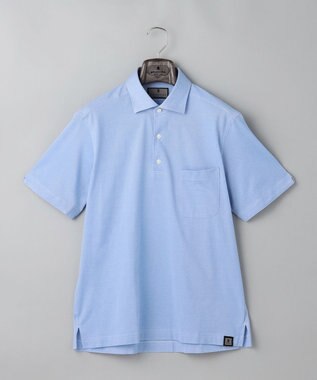 GOTAIRIKU WEB限定/ポケット付【COOLMAXの吸汗速乾】COOL BIZポロ ダルブルー系