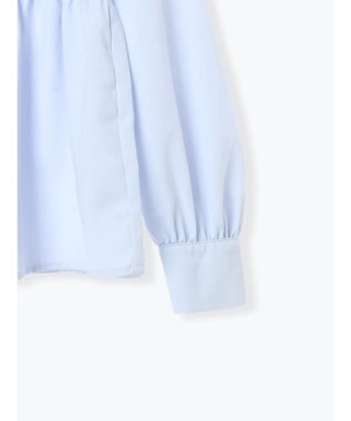 Te chichi リボンディテールペプラムブラウス サックスブルー