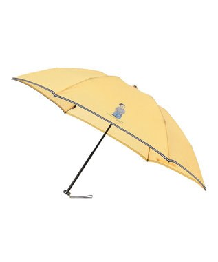 MOONBAT POLO RALPH LAUREN 折りたたみ傘 無地×フレンチベア 軽量 イエロー