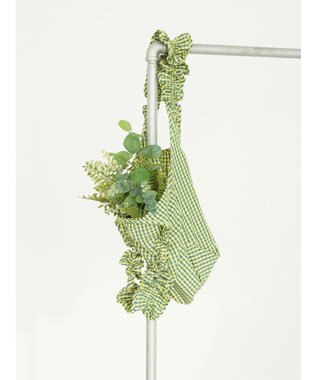 AMERICAN HOLIC ギンガムフリルバッグ Yellow