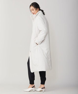 ICB L パディングロングコート トープ系