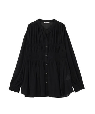 CRAFT STANDARD BOUTIQUE ウ゛ィンテージボイルロングスリーブブラウス Black