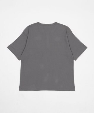 WEGO 【ユニセックス着用ITEM】グラフィックヘンリーネックT（SS） グレー