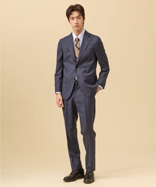 J.PRESS MEN 【J.PRESS MOVING / セットアップ対応】REDA ACTIVE スポーツツイスト スラックス ダルブルー系