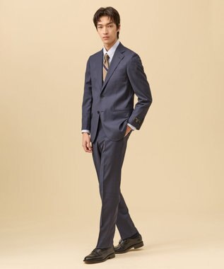 J.PRESS MEN 【J.PRESS MOVING / セットアップ対応】REDA ACTIVE スポーツツイスト スラックス ダルブルー系