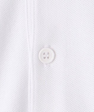 J.PRESS KIDS 【140-170cm】40/2鹿の子 半袖 ポロシャツ ホワイト系