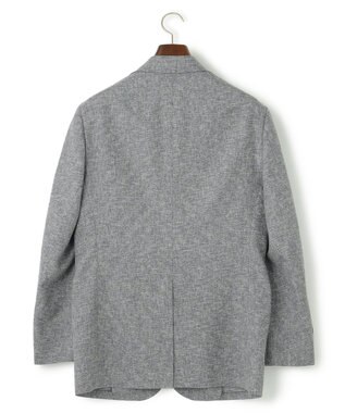 J.PRESS MEN 【NEW STAGE】 KASURI DYEING メッシュ ジャケット ライトグレー系