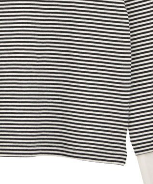 AMERICAN HOLIC 袖チュールレイヤードプルオーバー Border