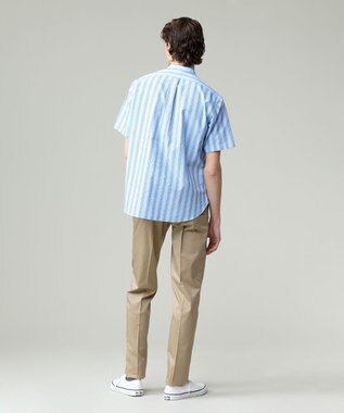 J.PRESS MEN 【ストレッチ】グリストーンダンプ ステムテーパードパンツ ベージュ系