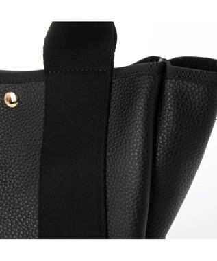 UNBILLION cachecache ショルダー付き2wayテープトートバッグS ブラック