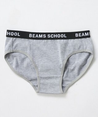 BEAMS SCHOOL ガールズショーツ2枚セット 杢グレー