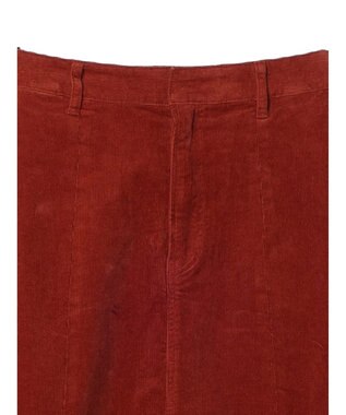 AMERICAN HOLIC コーデュロイＡラインスカート Terracotta