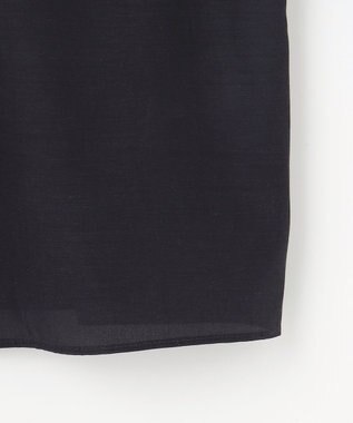 自由区 S シアージオメトリックジャカードプルオーバー ブラウス ネイビー