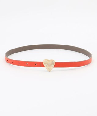 組曲 ハートバックルリバーシブルベルト ベージュ系