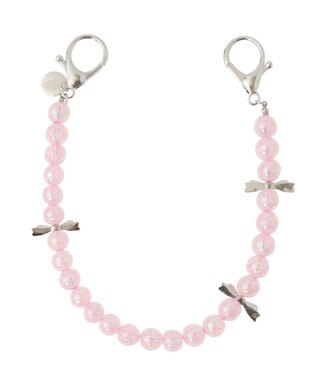 Maison de FLEUR オーロラリボンチャーム Pink