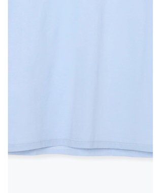 Te chichi 【雑誌掲載アイテム】シルケット天竺クルーネックロンT《2026 spring catalog item》 サックスブルー