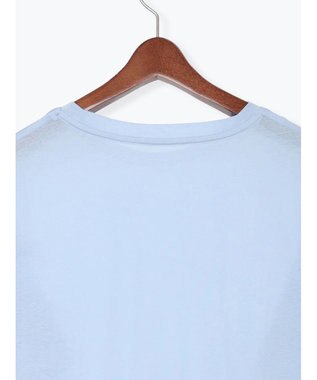 Te chichi 【雑誌掲載アイテム】シルケット天竺クルーネックロンT《2026 spring catalog item》 サックスブルー