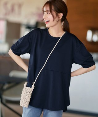 Tiaclasse マクラメショルダーバッグ エクリュ