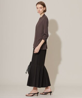 ICB 【WEB限定カラーあり・接触冷感・UVカット】PINION ショートカーディガン ソイル系