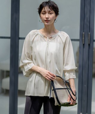 23区 【Oggi7月号掲載】メッシュ トートバッグ ブラック系