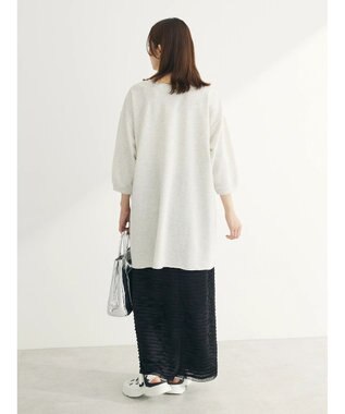 Green Parks ミニ裏毛ＢＩＧロゴチュニック Oatmeal