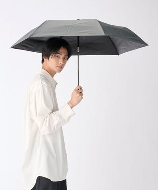 MOONBAT 【3秒で折りたためる日傘/自動開閉】 遮光100% 晴雨兼用 折りたたみ傘 ウラワザ ダークグレー