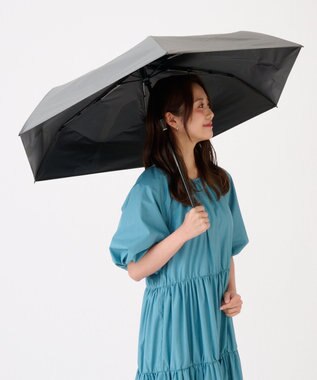 MOONBAT 【3秒で折りたためる日傘/自動開閉】 遮光100% 晴雨兼用 折りたたみ傘 ウラワザ ダークグレー