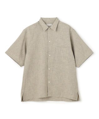 UNFILO MENS リネンライク シャツ