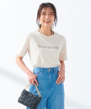 新品 ONWARD ベージュ 半袖 プルオーバー Tシャツ(23区ONWARD 新品 ONWARD ベージュ 半袖 プルオーバー Tシャツ(23区ONWARD