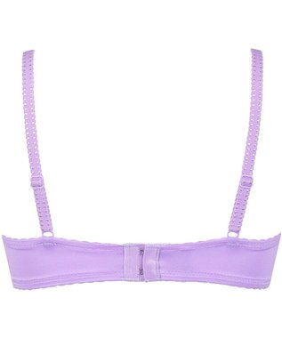 Wing ブラジャー Wing Lesiage ふっくら、まる胸メイク 背中にやさしくフィット 【2860シリーズ】 パッド有 ブラ PB2860 ウイング／ワコール パープル