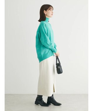 Green Parks もちやわ　モックネックプルオーバー Green