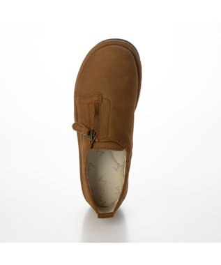 ing <ing>【サスティナブル】サイドファスナーデザインシューズ キャメルヌバック